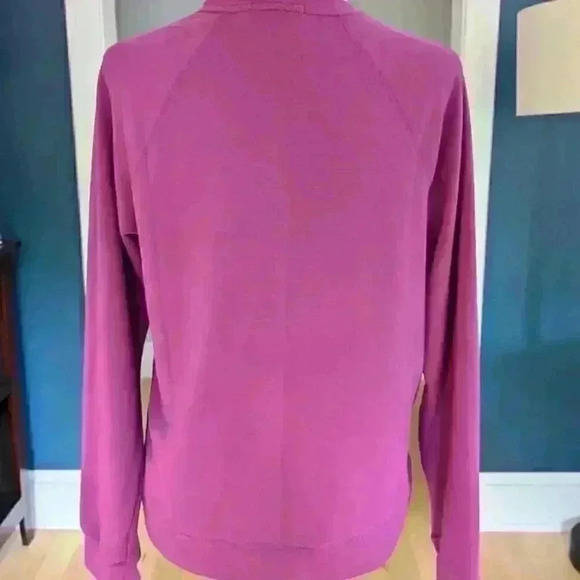 Sincerely Jules T-Shirt With Snap Detail On Sides In Magenta Size M - Picture 4 of 5